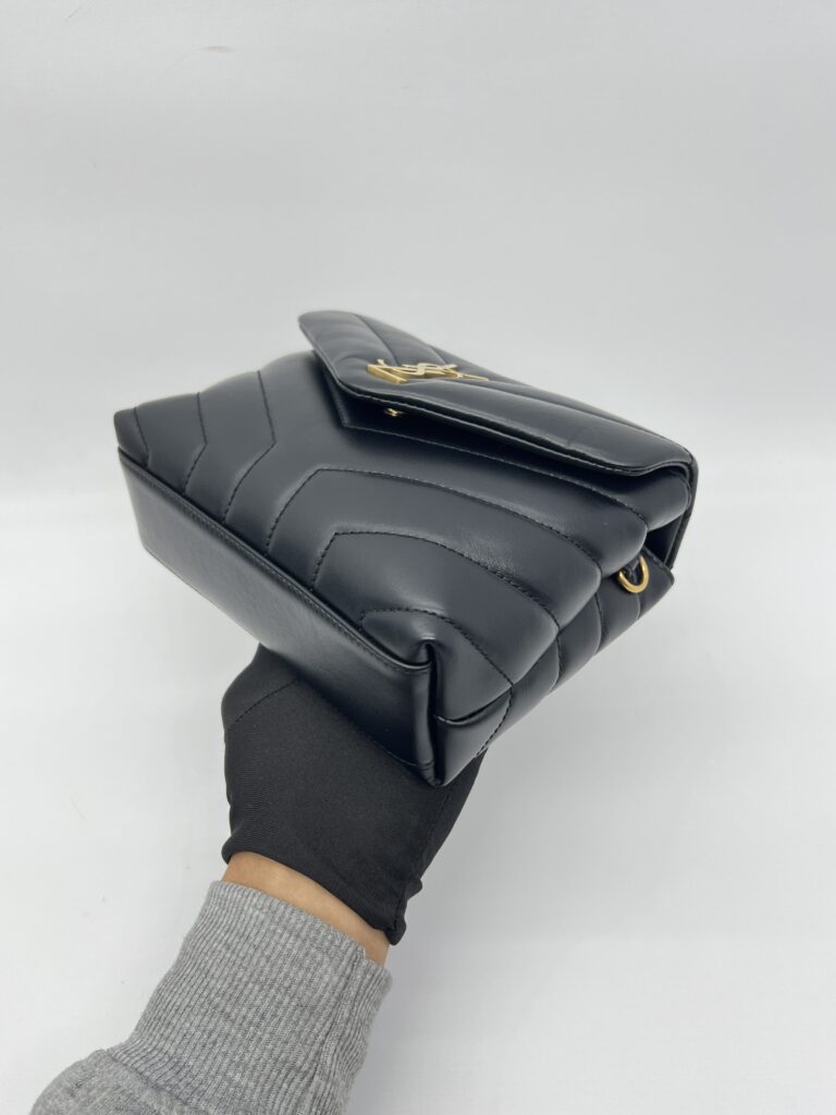 Saint Laurent Lou Lou Toy Black GHW