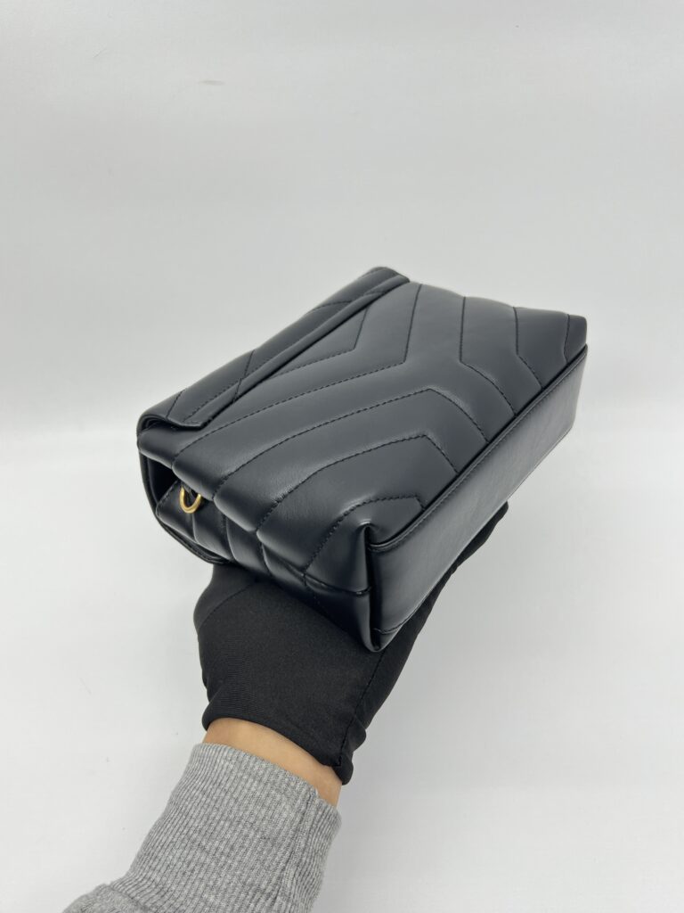Saint Laurent Lou Lou Toy Black GHW