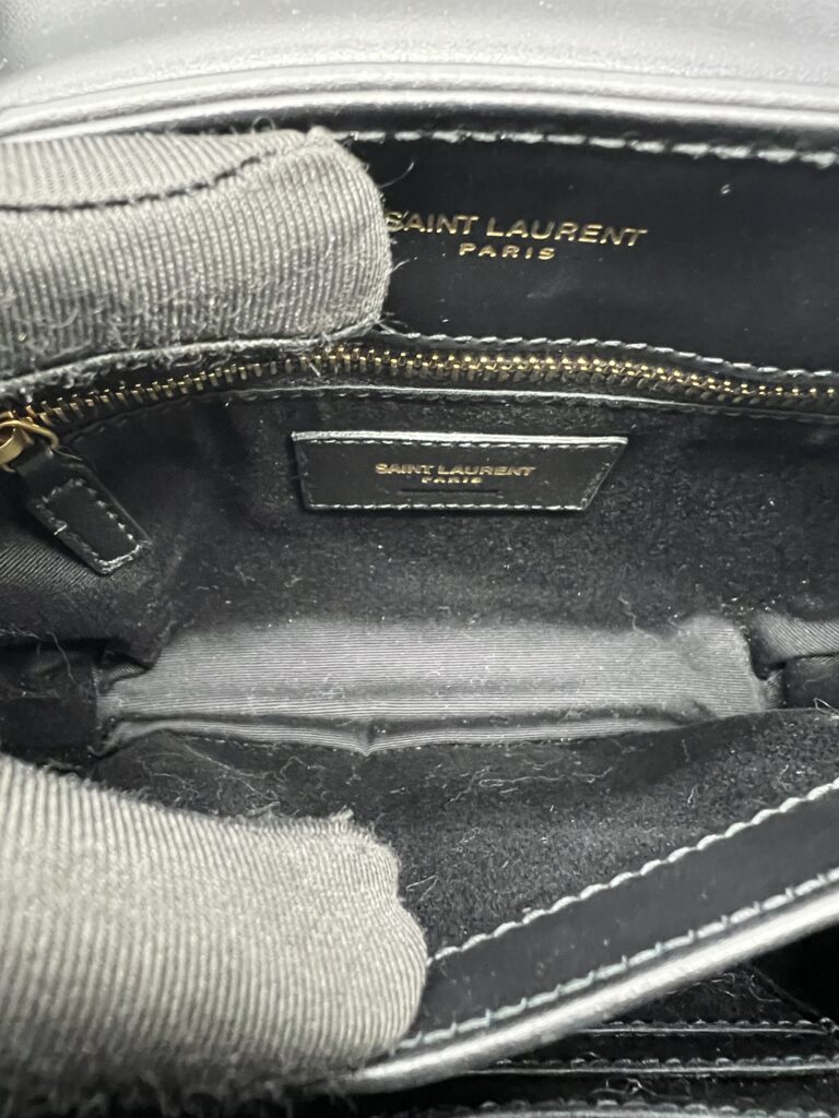 Saint Laurent Lou Lou Toy Black GHW
