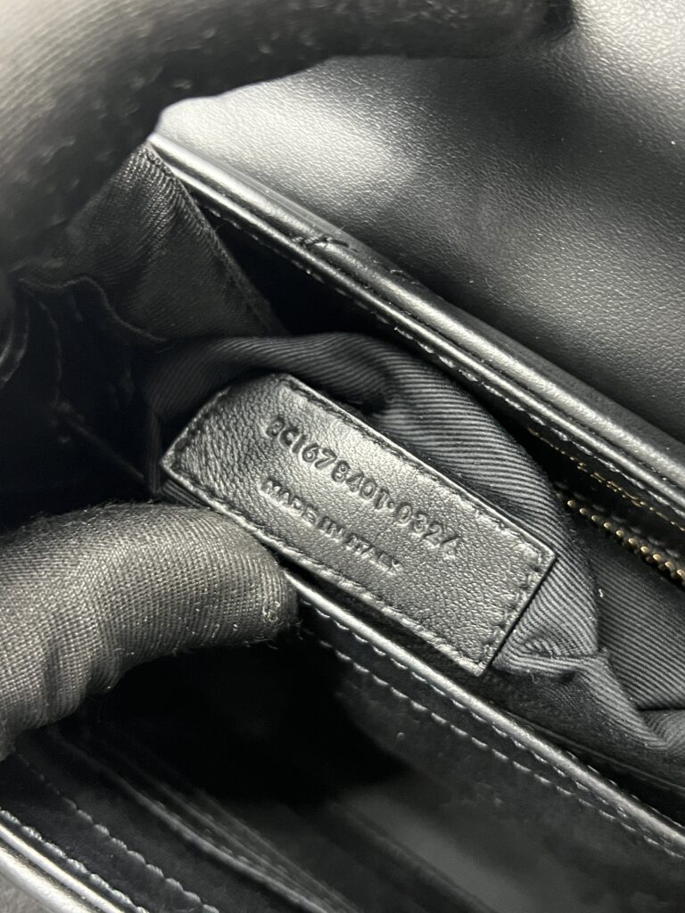 Saint Laurent Lou Lou Toy Black GHW