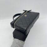 Chanel Vanity Top Handle Caviar Black LGHW