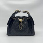 Chanel C25 Small Caviar Black GHW