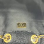 Chanel C25 Small Caviar Black GHW