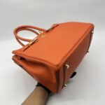 Hermes Birkin 30 Togo Veau Orange Feu GHW