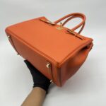 Hermes Birkin 30 Togo Veau Orange Feu GHW