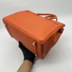 Hermes Birkin 30 Togo Veau Orange Feu GHW