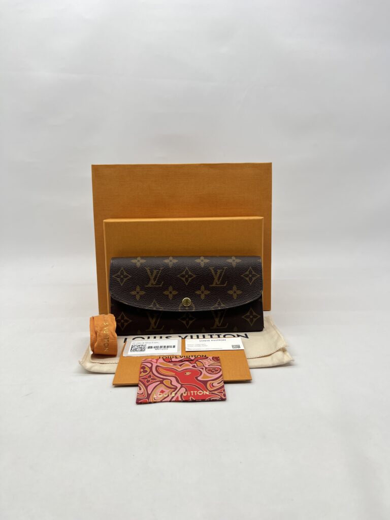 Louis Vuitton Emelie Wallet Monogram Rose Ballerina