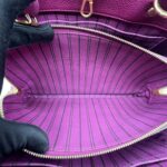 Louis Vuitton Montaigne MM Monogram Empreinte Purple GHW