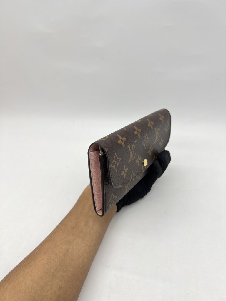 Louis Vuitton Emelie Wallet Monogram Rose Ballerina