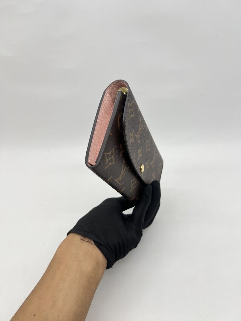 Louis Vuitton Emelie Wallet Monogram Rose Ballerina