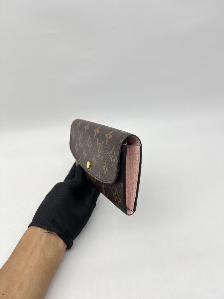 Louis Vuitton Emelie Wallet Monogram Rose Ballerina