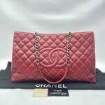 Chanel GST XL Caviar Red SHW