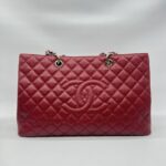Chanel GST XL Caviar Red SHW