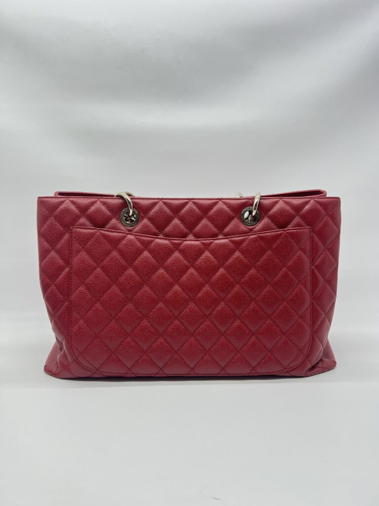 Chanel GST XL Caviar Red SHW