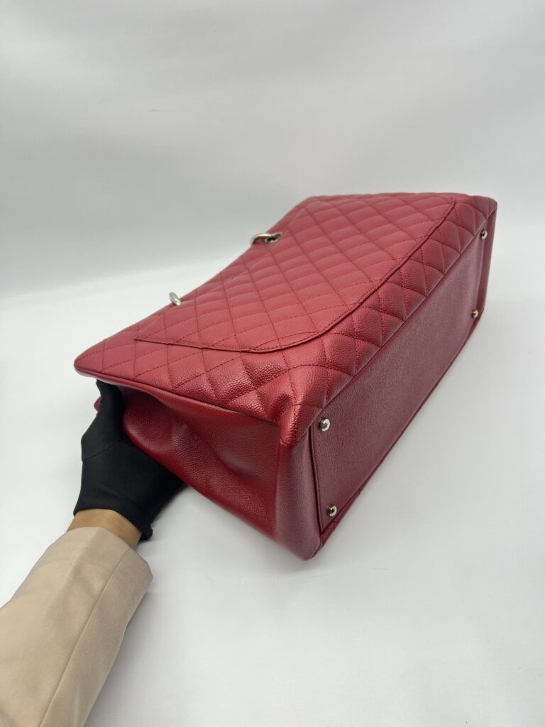 Chanel GST XL Caviar Red SHW