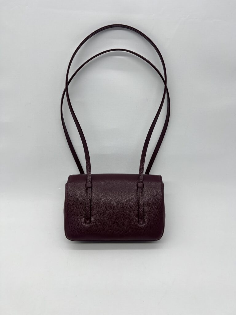 Chanel C26 Preppy Long Handle Caviar Maroon GHW