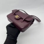 Chanel C26 Preppy Long Handle Caviar Maroon GHW