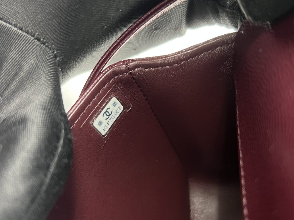 Chanel C26 Preppy Long Handle Caviar Maroon GHW