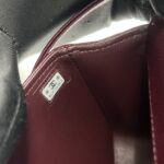 Chanel C26 Preppy Long Handle Caviar Maroon GHW