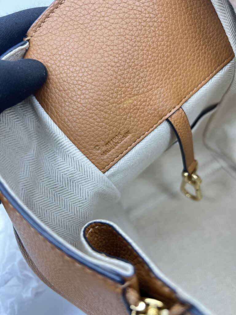 Loewe Small Hammock Bag Brown GHW