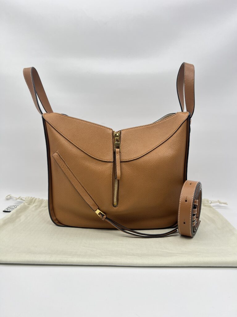Loewe Small Hammock Bag Brown GHW