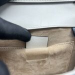 Gucci Sylvie Mini Leather White GHW