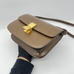 Celine Medium Classic Box Bag Brown GHW
