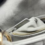 Dior Lady Dior Small Lambskin Stone Grey GHW