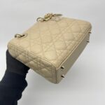 Dior Lady Dior Small Lambskin Sand GHW