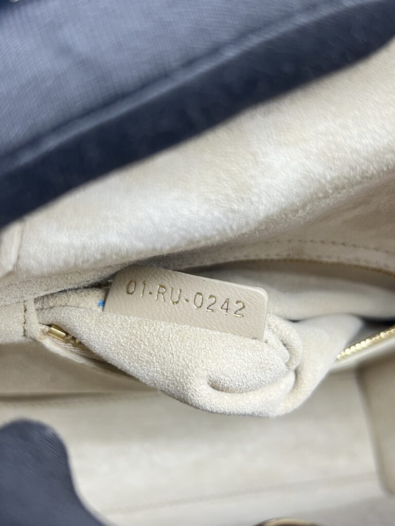 Dior Lady Dior Small Lambskin Sand GHW