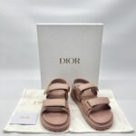 Dior Dioract Sandal Rose Nude GHW