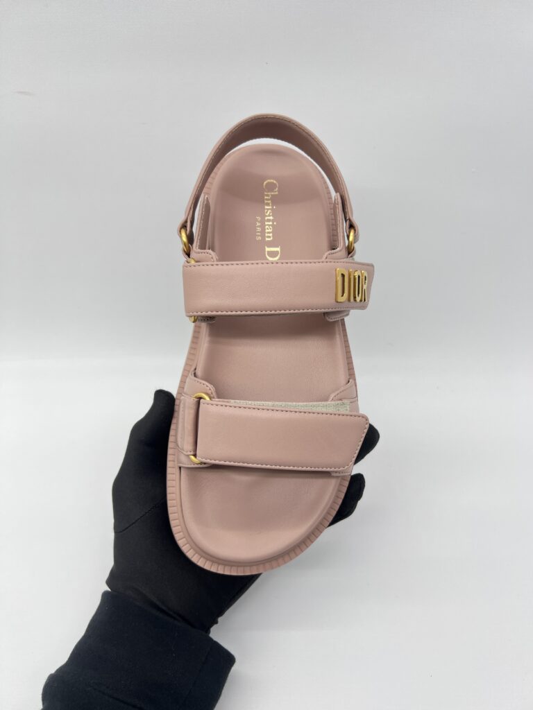 Dior Dioract Sandal Rose Nude GHW
