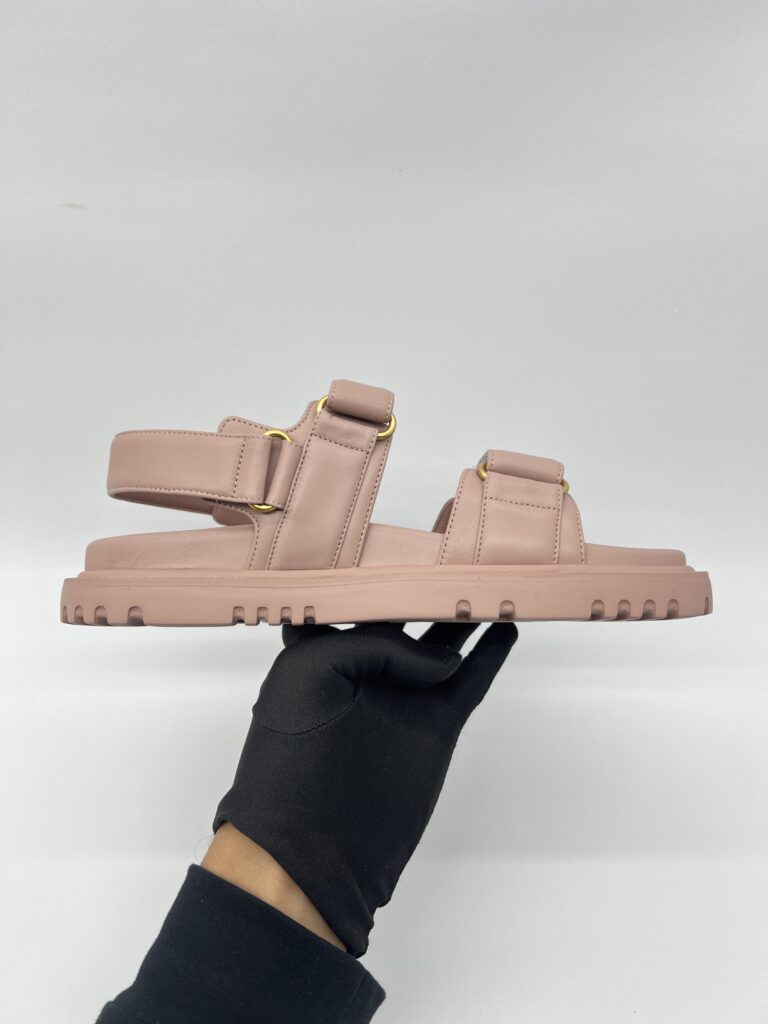 Dior Dioract Sandal Rose Nude GHW