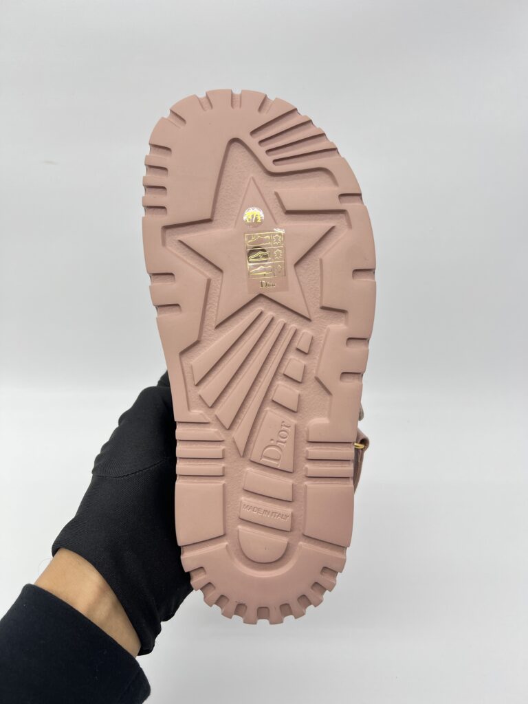 Dior Dioract Sandal Rose Nude GHW