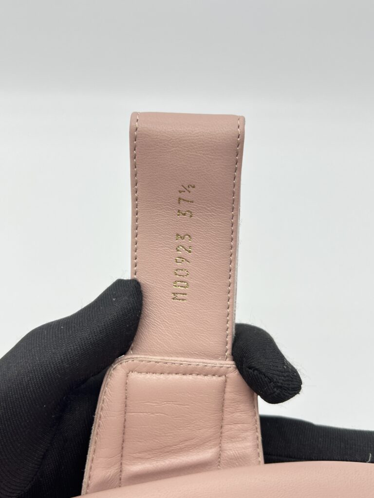 Dior Dioract Sandal Rose Nude GHW