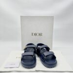 Dior Dioract Sandal Navy GHW