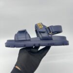 Dior Dioract Sandal Navy GHW
