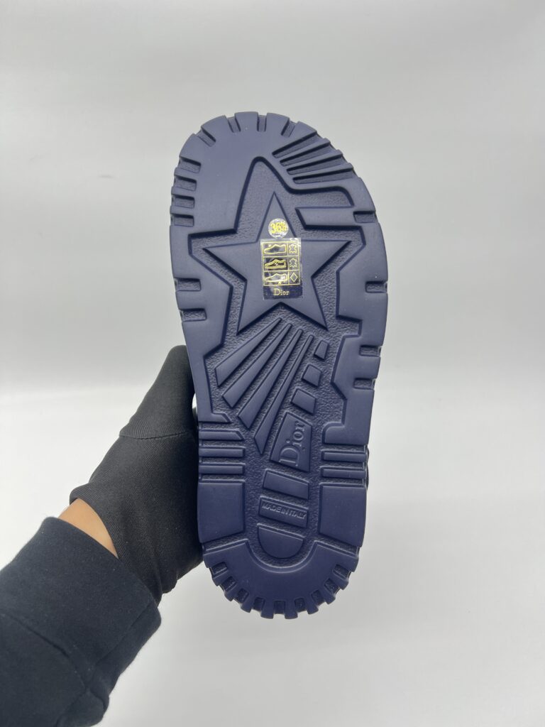Dior Dioract Sandal Navy GHW
