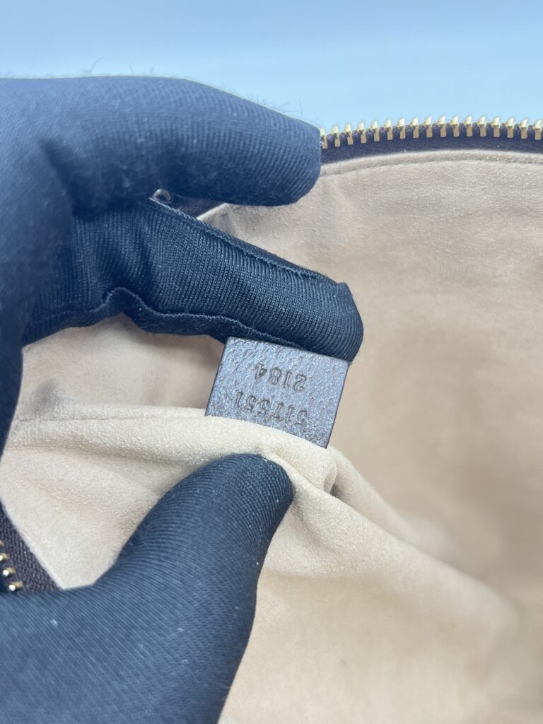 Gucci Ophidia Clutch GG Supreme Brown GHW