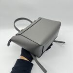 Celine Nano Belt Bag Grained Calfskin Dark Grey GHW