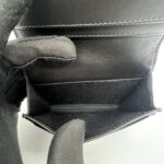 Dior Business Card Holder Canvas Blue Oblique