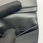 Dior Business Card Holder Canvas Blue Oblique