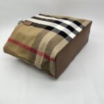 Burberry Tote Bag Taupe Brown