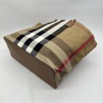 Burberry Tote Bag Taupe Brown