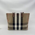 Burberry Tote Bag Taupe Brown