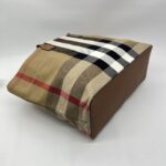 Burberry Tote Bag Taupe Brown