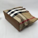 Burberry Tote Bag Taupe Brown
