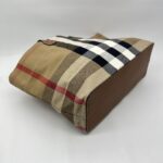 Burberry Tote Bag Taupe Brown