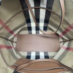 Burberry Tote Bag Taupe Brown