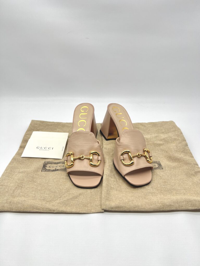 Gucci Horsebit Pump Nude Pink